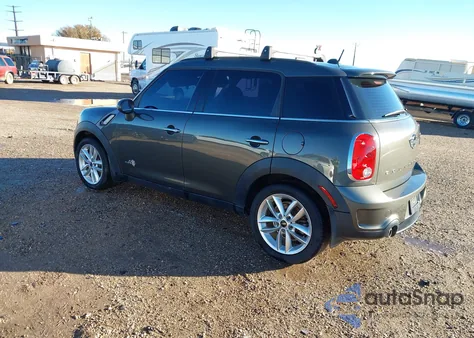 2014 Mini Countryman Cooper S из США, поврежденный, VIN WMWZC5C53EWP38119